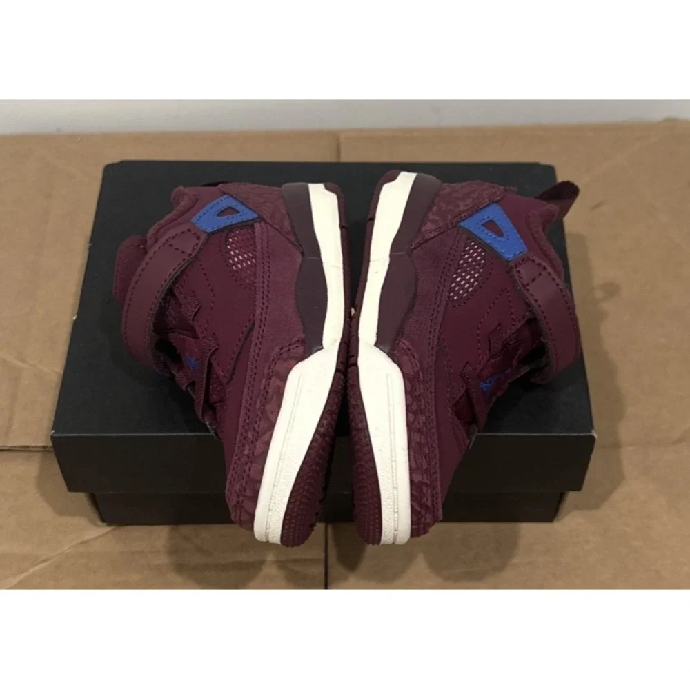 Jordan Toddler Size 7c Spizike Low‎ Sneaker Bordeaux/Hyper Royal/Sail